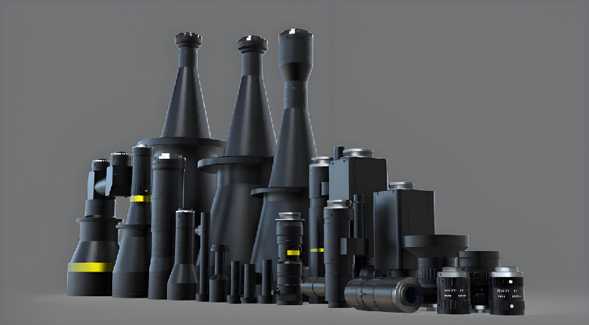 Endüstriyel lens montajları